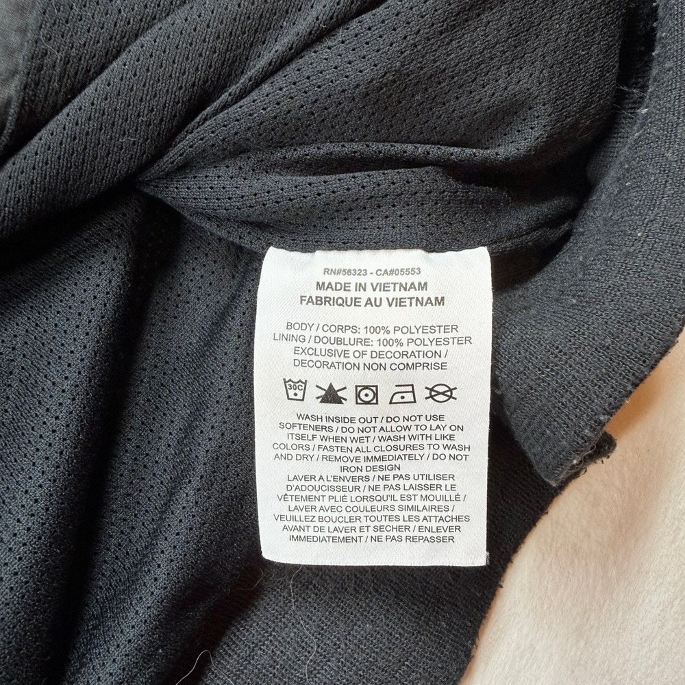 Nike Mens Windrunner Full Zip Hooded Windbreaker Jacket Black 727324-010 Size M - Picture 9 of 16